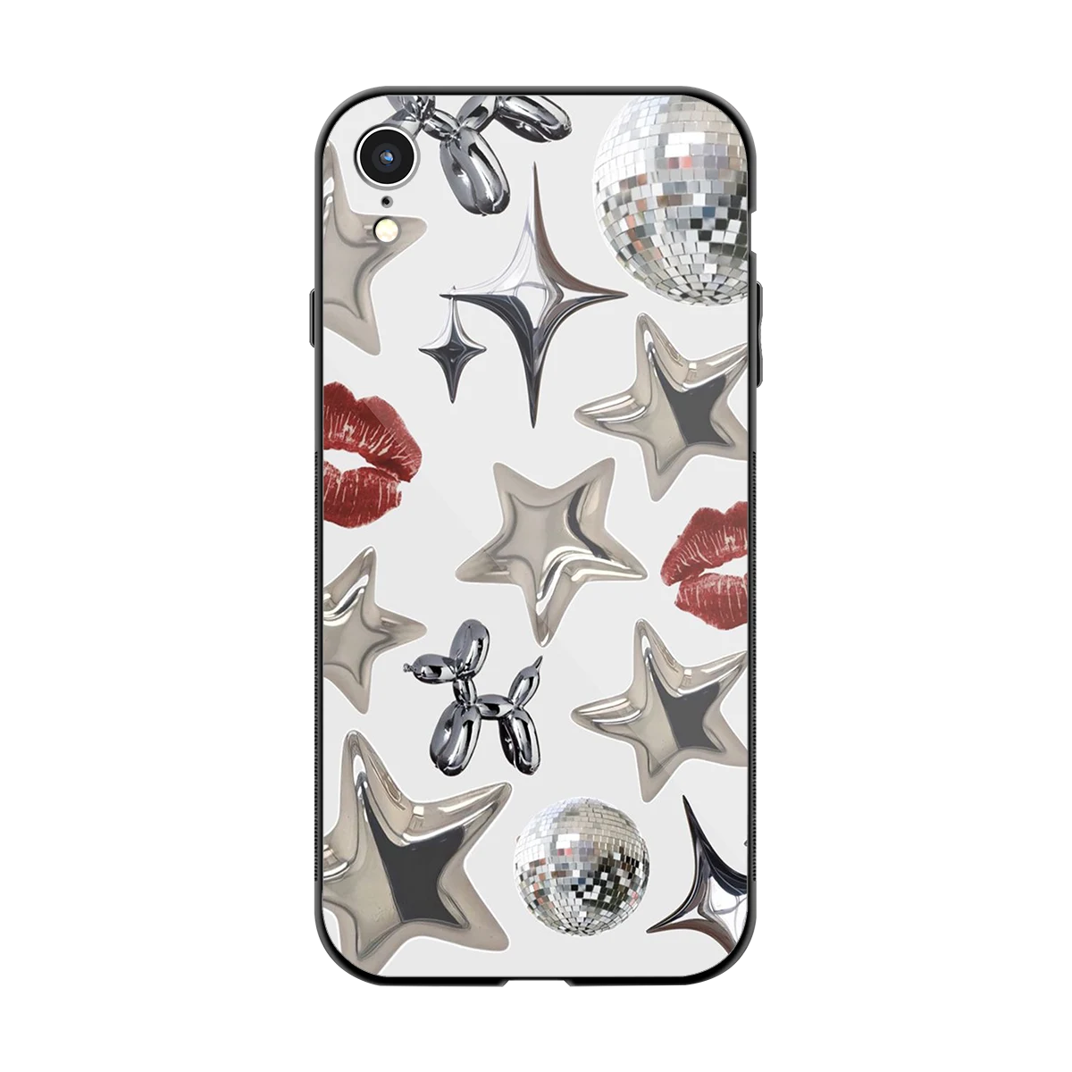 Disco Dreams back phone cover | glass case for iphone xr