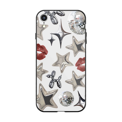 Disco Dreams back phone cover | glass case for iphone xr