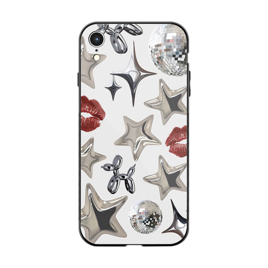 Disco Dreams back phone cover | glass case for iphone xr