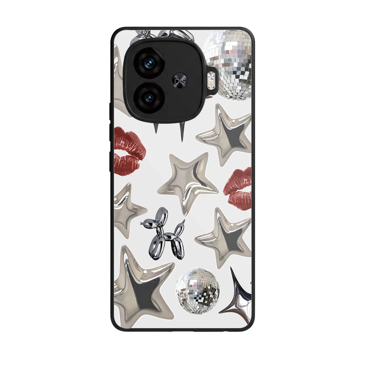 Disco Dreams back phone cover | glass case for iqoo neo 10r 5g