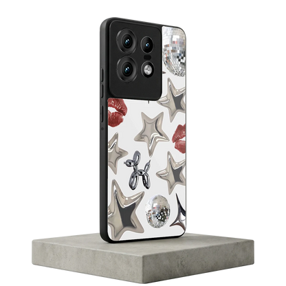 Disco Dreams motorola edge 50 pro mobile cover | shockproof glass phone case