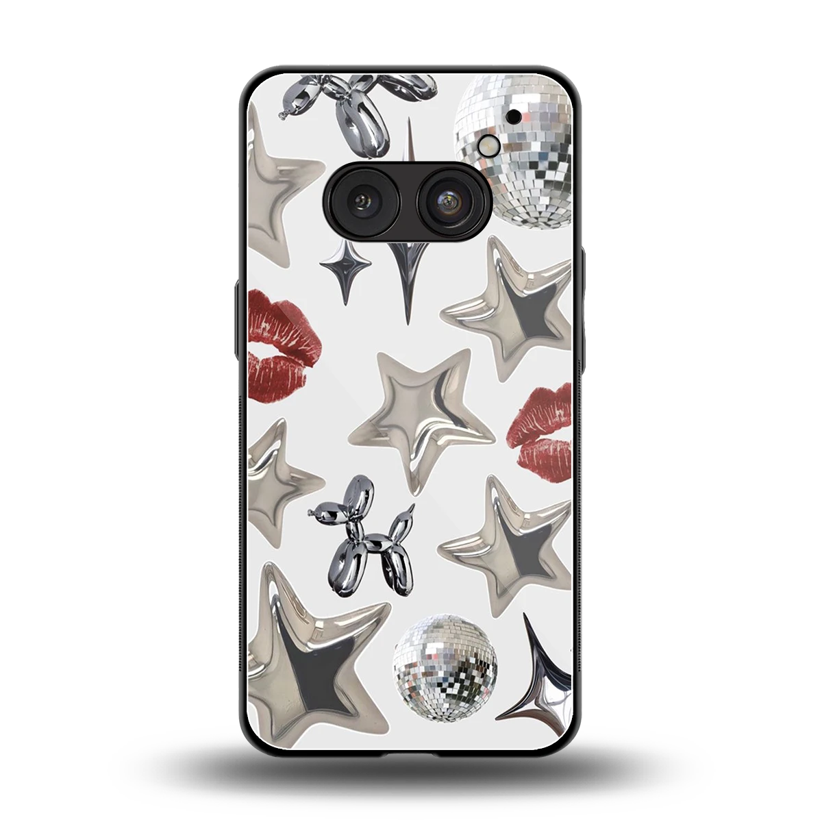 Disco Dreams back phone cover | glass case for nothing phone 2a