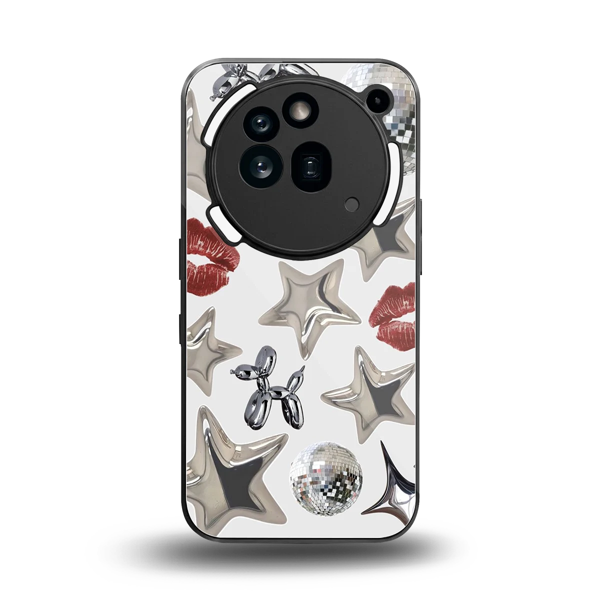 Disco Dreams back phone cover | glass case for nothing phone 3a pro