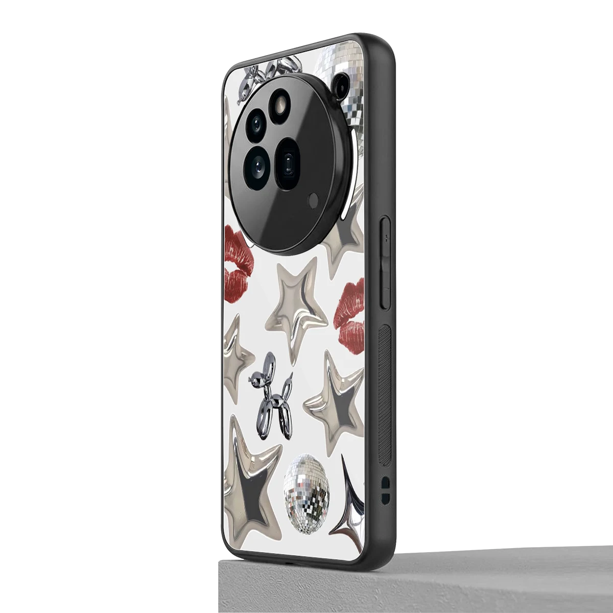 Disco Dreams nothing phone 3a pro mobile cover | shockproof glass phone case