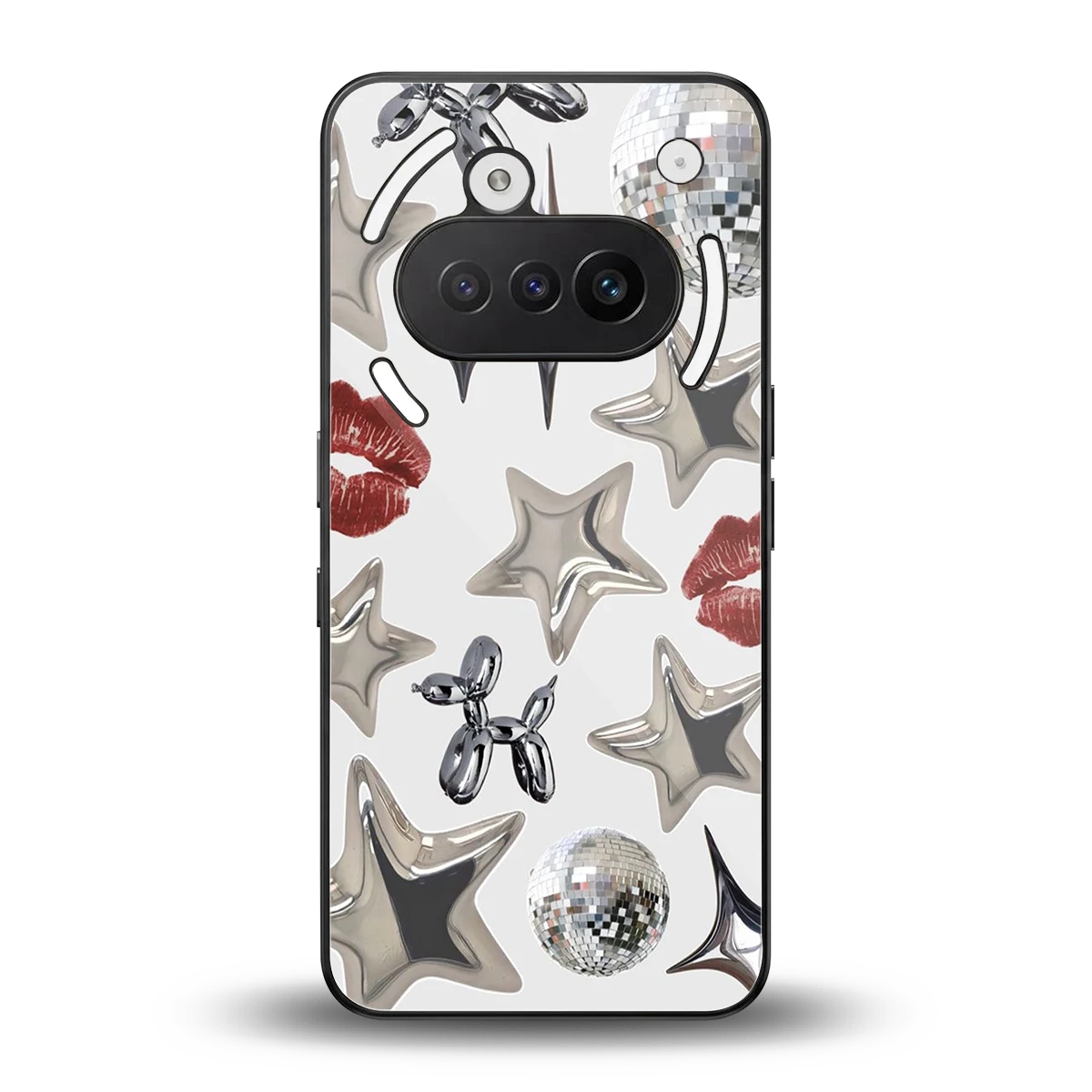 Disco Dreams back phone cover | glass case for nothing phone 3a