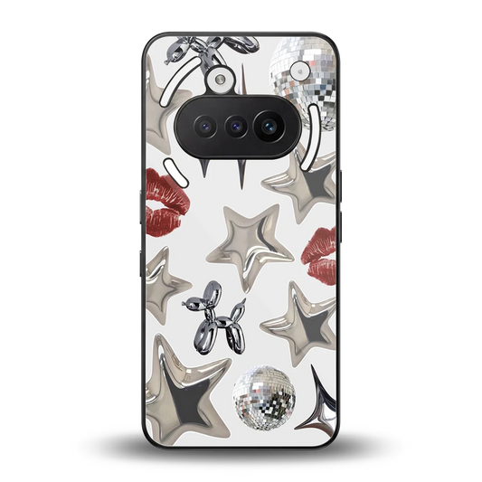 Disco Dreams back phone cover | glass case for nothing phone 3a