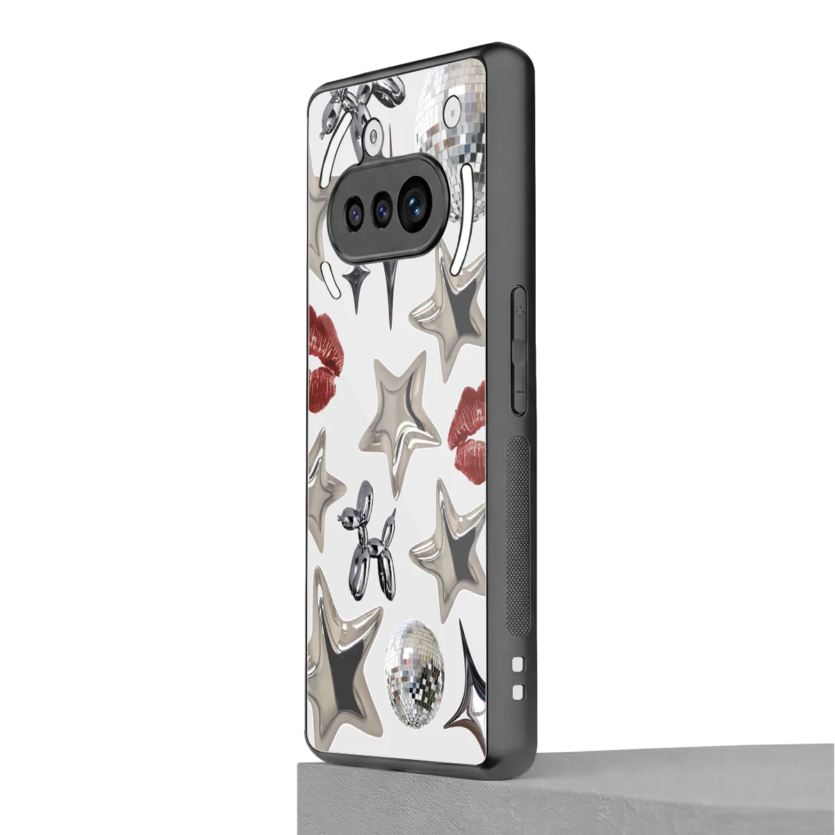 Disco Dreams nothing phone 3a mobile cover | shockproof glass phone case
