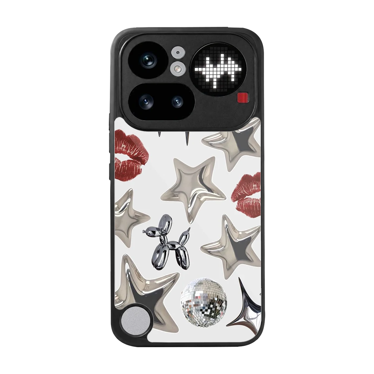 Disco Dreams back phone cover | glass case for nothing phone 4a pro