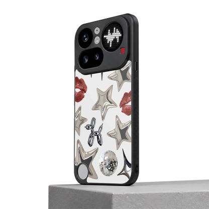 Disco Dreams nothing phone 4a pro mobile cover | shockproof glass phone case