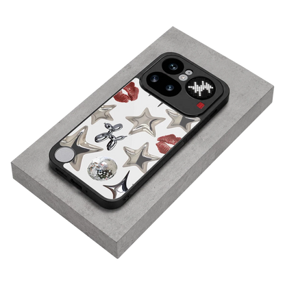 Disco Dreams stylish phone case for nothing phone 4a pro | glossy glass and slim fit