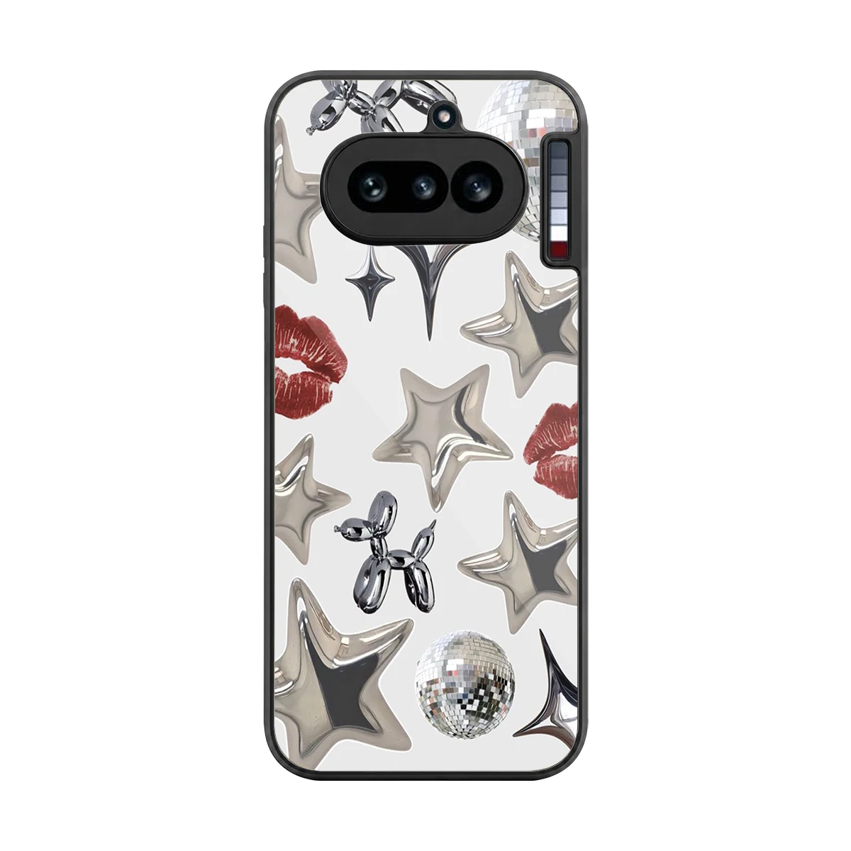 Disco Dreams back phone cover | glass case for nothing phone 4a