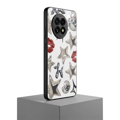 Disco Dreams oneplus 13r mobile cover | shockproof glass phone case