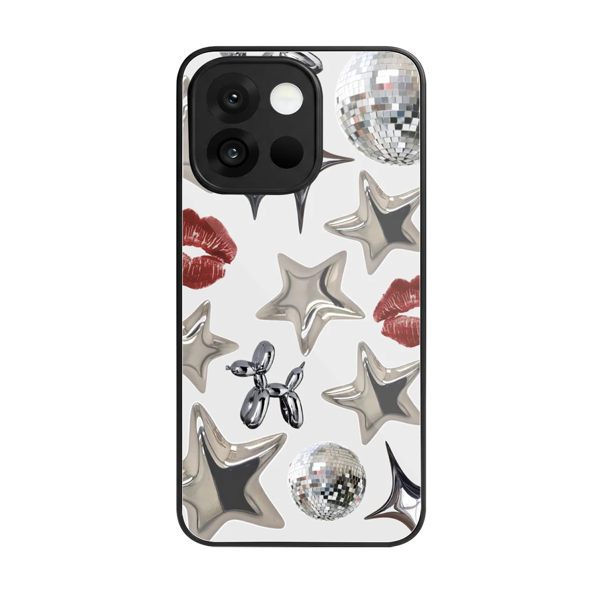 Disco Dreams back phone cover | glass case for oneplus 13s