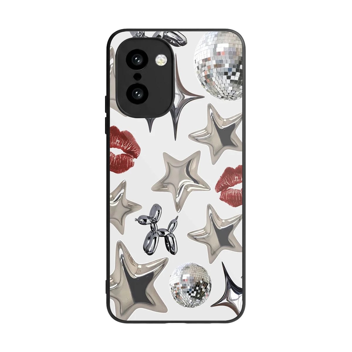 Disco Dreams back phone cover | glass case for oneplus 15r