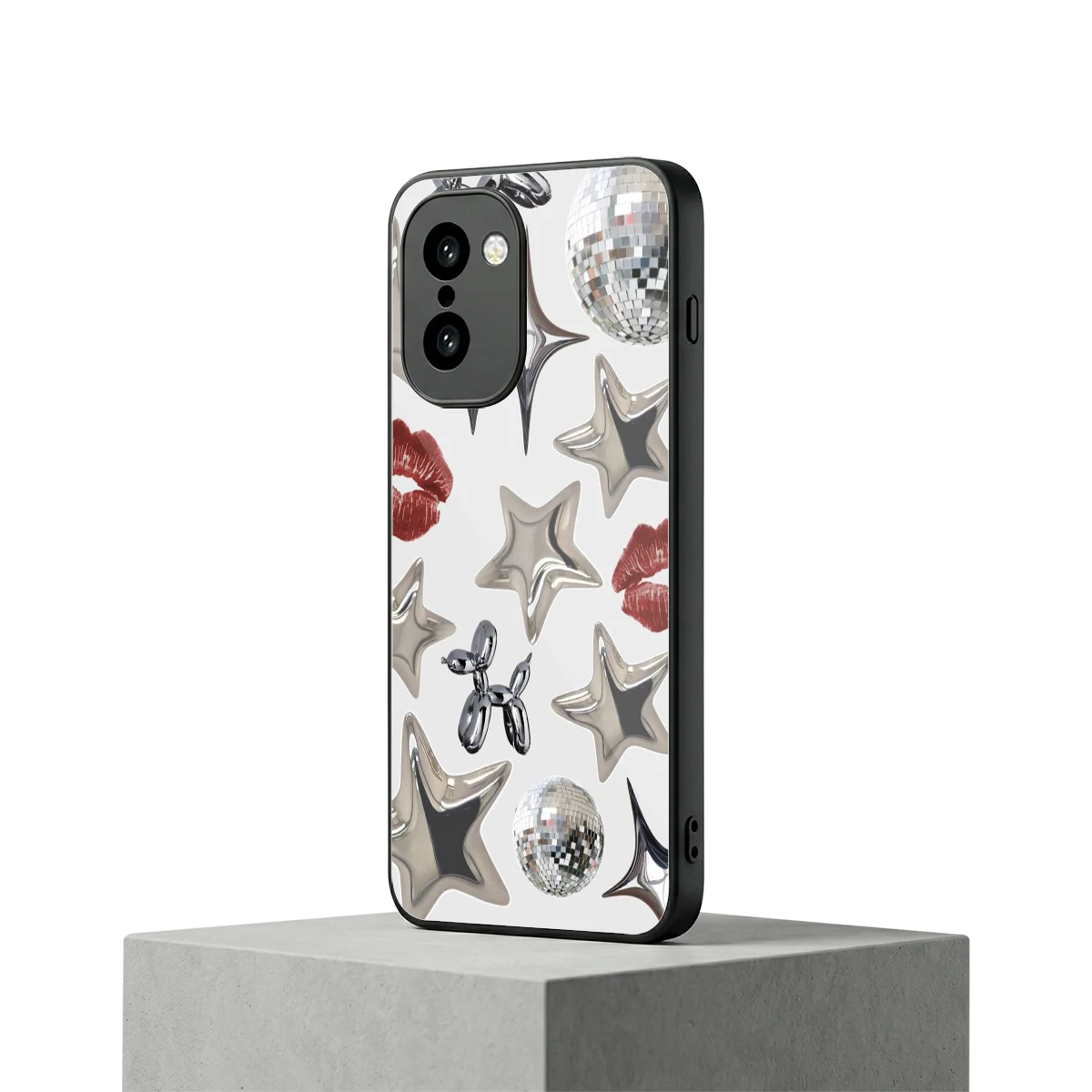 Disco Dreams oneplus 15r mobile cover | shockproof glass phone case