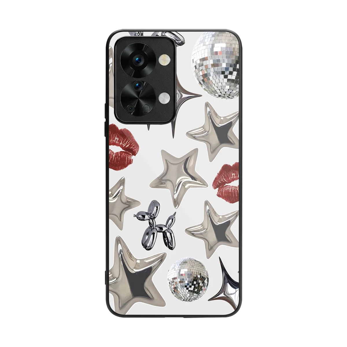 Disco Dreams back phone cover | glass case for oneplus nord 2t