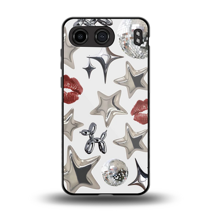 Disco Dreams back phone cover | glass case for oneplus nord 4