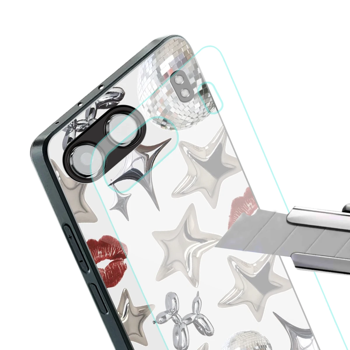 Disco Dreams stylish phone case for oneplus nord 4 | glossy glass and slim fit