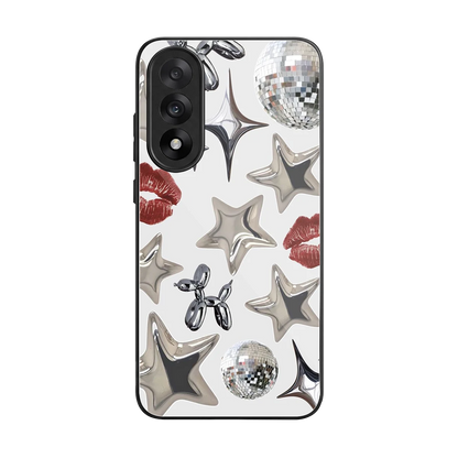 Disco Dreams back phone cover | glass case for oneplus nord 5