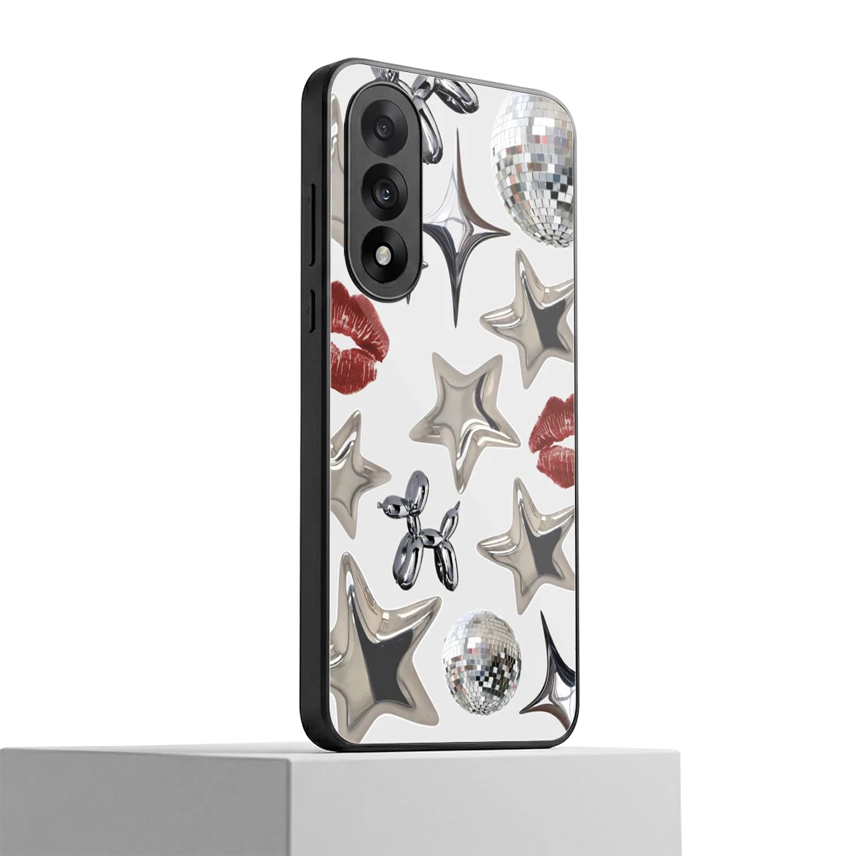 Disco Dreams oneplus nord 5 mobile cover | shockproof glass phone case