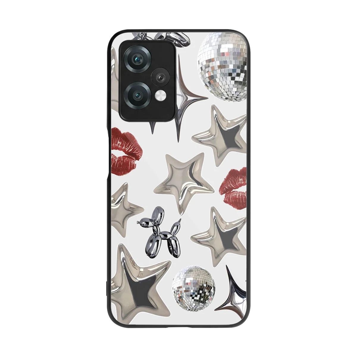Disco Dreams back phone cover | glass case for oneplus nord ce 2 lite