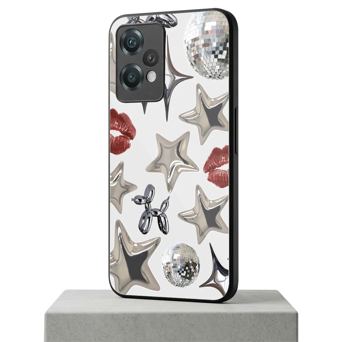 Disco Dreams oneplus nord ce 2 lite mobile cover | shockproof glass phone case