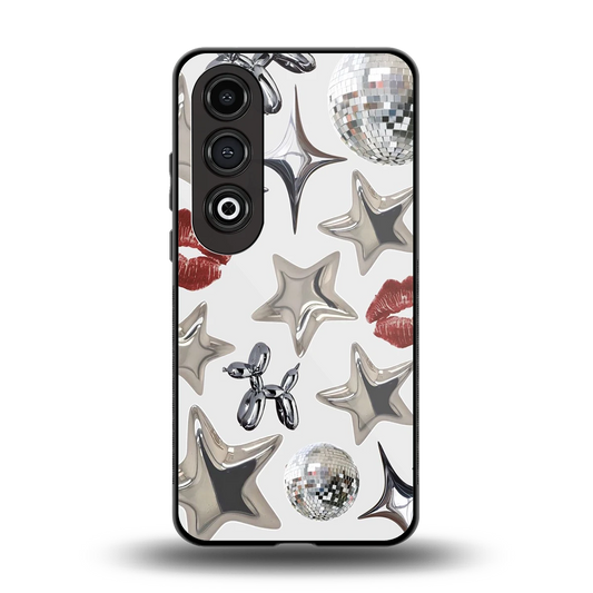 Disco Dreams back phone cover | glass case for oneplus nord ce 4