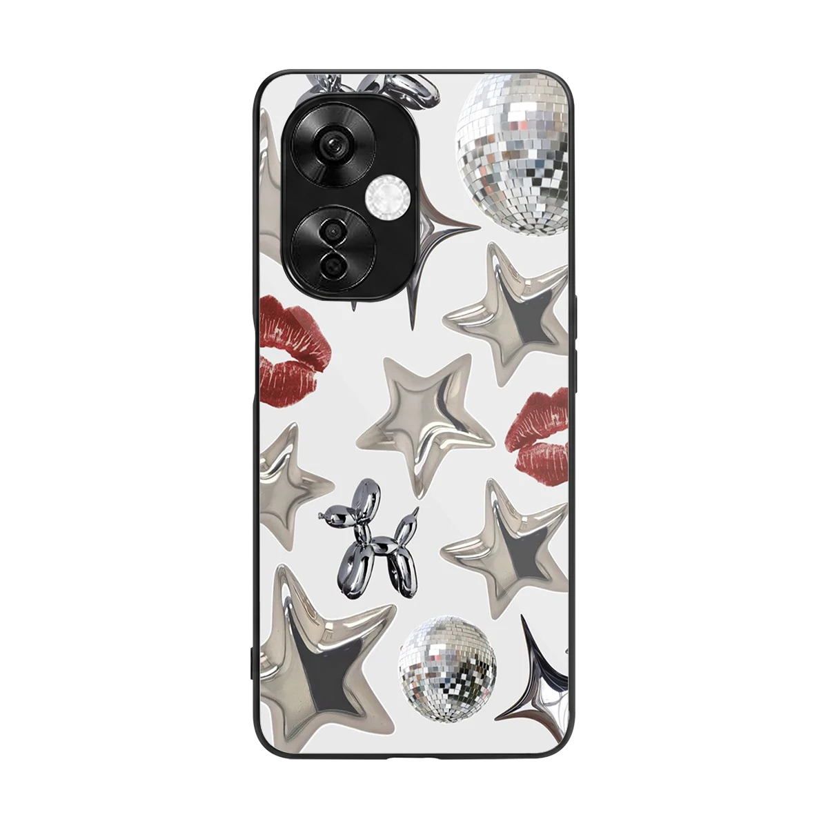 Disco Dreams back phone cover | glass case for oneplus nord ce 3 lite