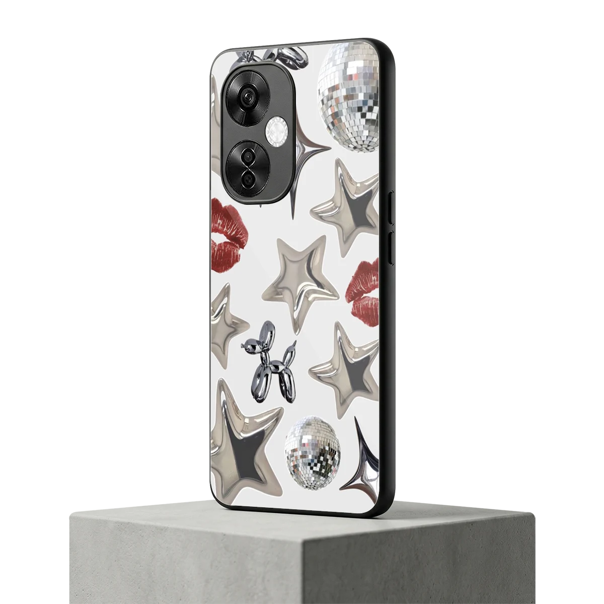 Disco Dreams oneplus nord ce 3 lite mobile cover | shockproof glass phone case