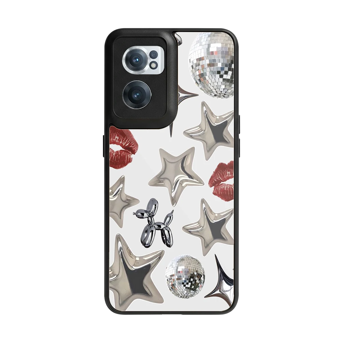 Disco Dreams back phone cover | glass case for oneplus nord ce 2