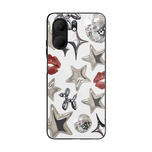 Disco Dreams back phone cover | glass case for oppo a5x 5g