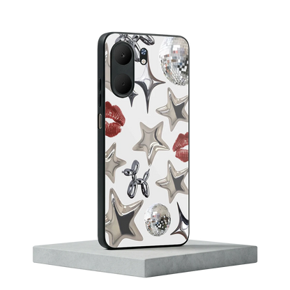 Disco Dreams oppo a5x 5g mobile cover | shockproof glass phone case