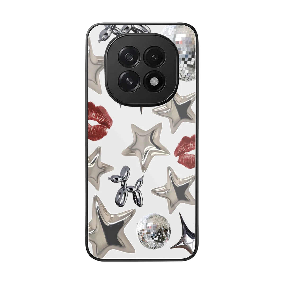 Disco Dreams back phone cover | glass case for oppo f29 5g