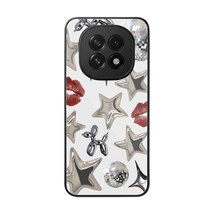 Disco Dreams back phone cover | glass case for oppo f29 5g