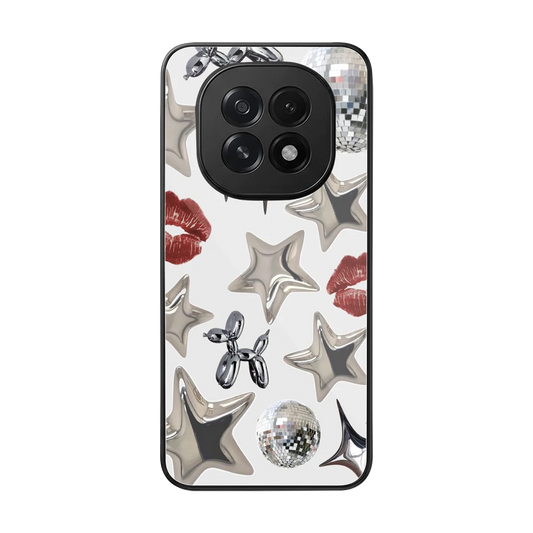 Disco Dreams back phone cover | glass case for oppo f29 5g
