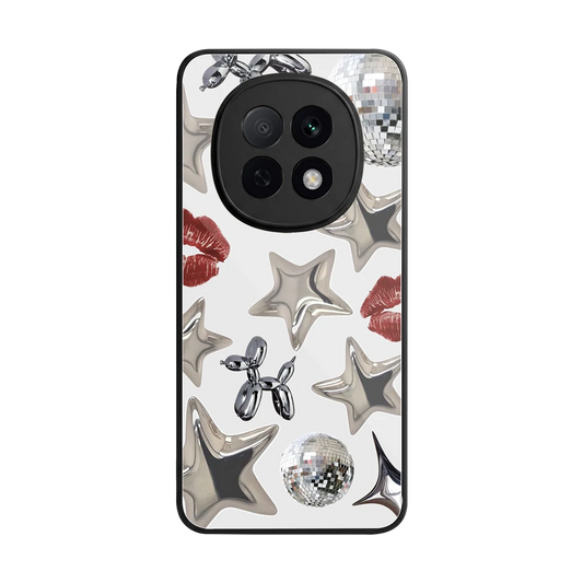 Disco Dreams back phone cover | glass case for oppo f29 pro 5g