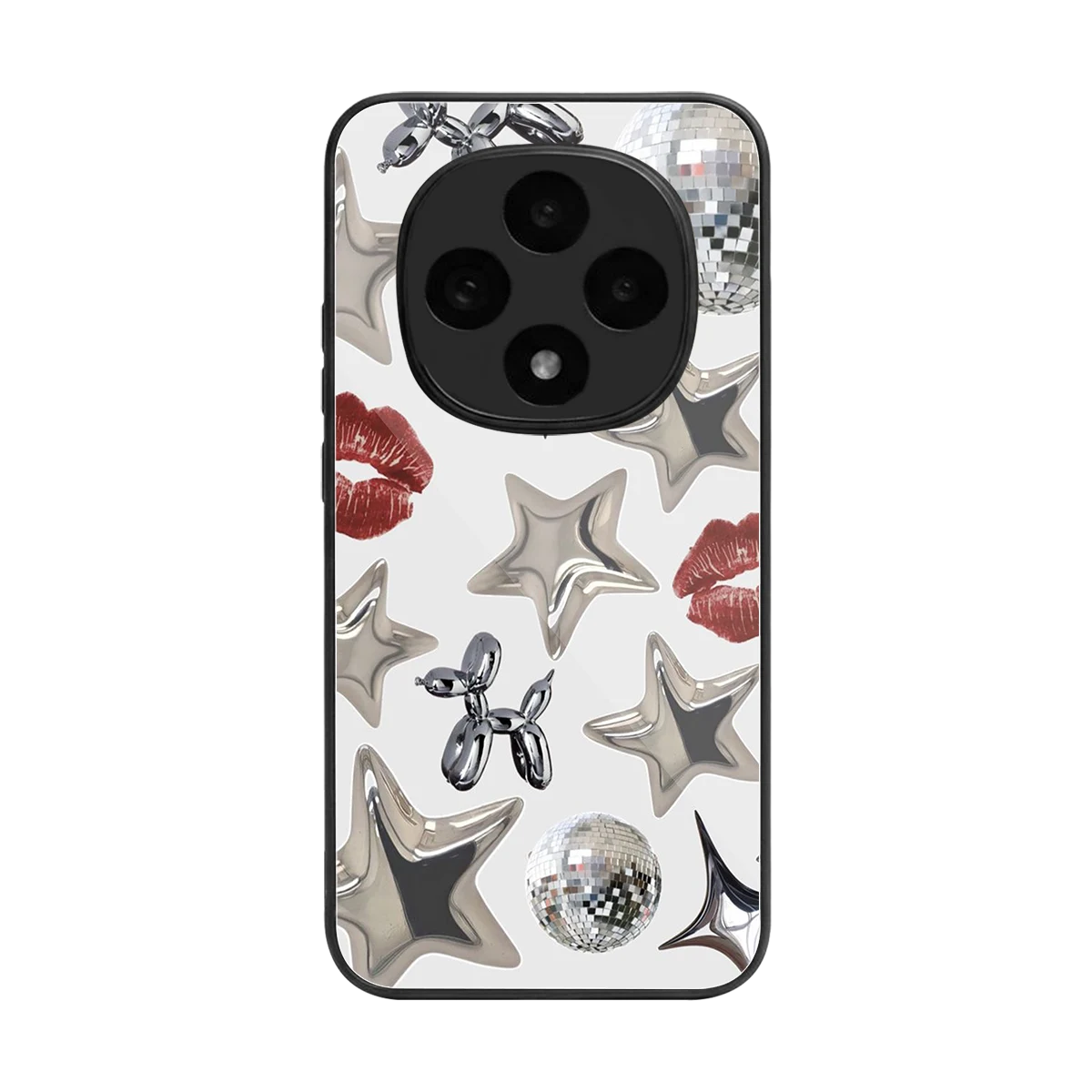 Disco Dreams back phone cover | glass case for oppo f31 pro 5g