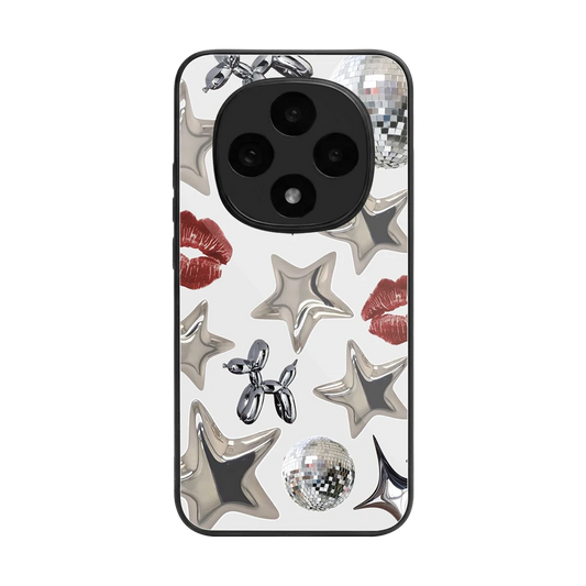Disco Dreams back phone cover | glass case for oppo f31 pro 5g
