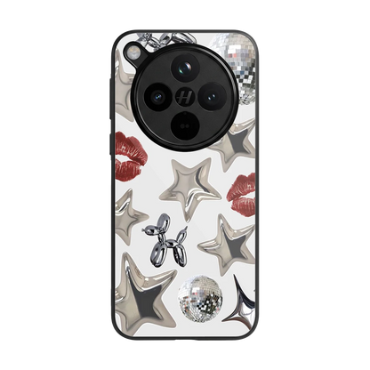 Disco Dreams back phone cover | glass case for oppo find x8