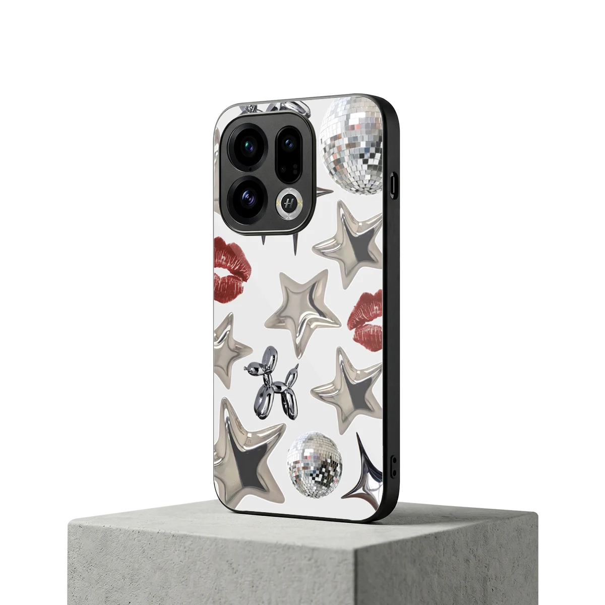 Disco Dreams oppo find x9 mobile cover | shockproof glass phone case
