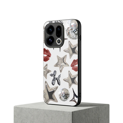 Disco Dreams oppo find x9 mobile cover | shockproof glass phone case