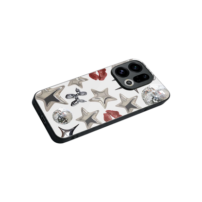 Disco Dreams stylish phone case for oppo find x9 | glossy glass and slim fit