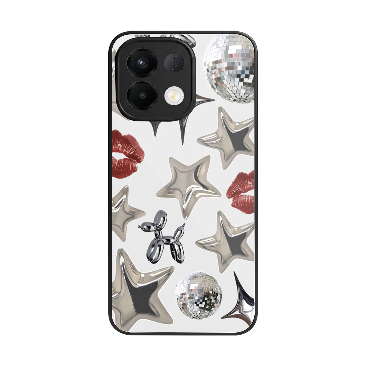 Disco Dreams back phone cover | glass case for oppo k13 5g