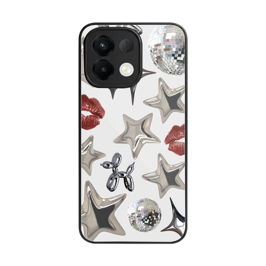 Disco Dreams back phone cover | glass case for oppo k13 5g