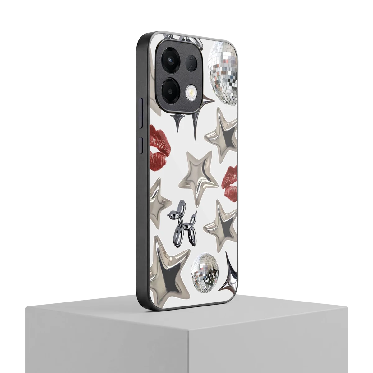 Disco Dreams oppo k13 5g mobile cover | shockproof glass phone case