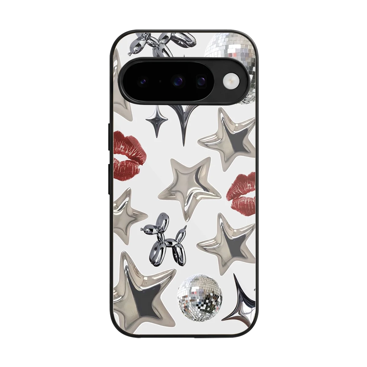 Disco Dreams back phone cover | glass case for google pixel 10