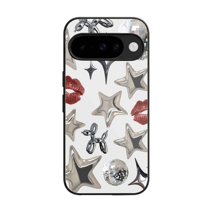 Disco Dreams back phone cover | glass case for google pixel 10