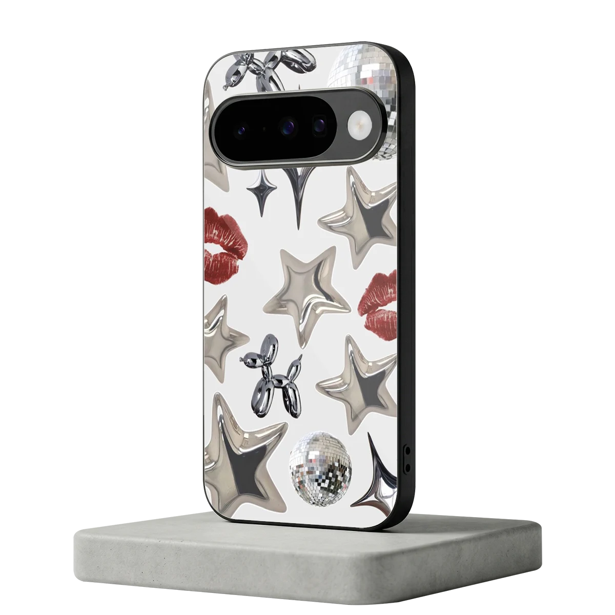 Disco Dreams google pixel 10 mobile cover | shockproof glass phone case