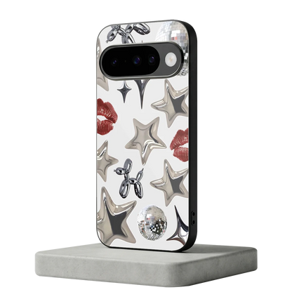 Disco Dreams google pixel 10 mobile cover | shockproof glass phone case