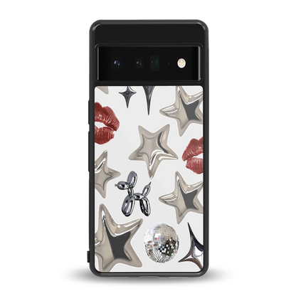 Disco Dreams back phone cover | glass case for google pixel 6 pro